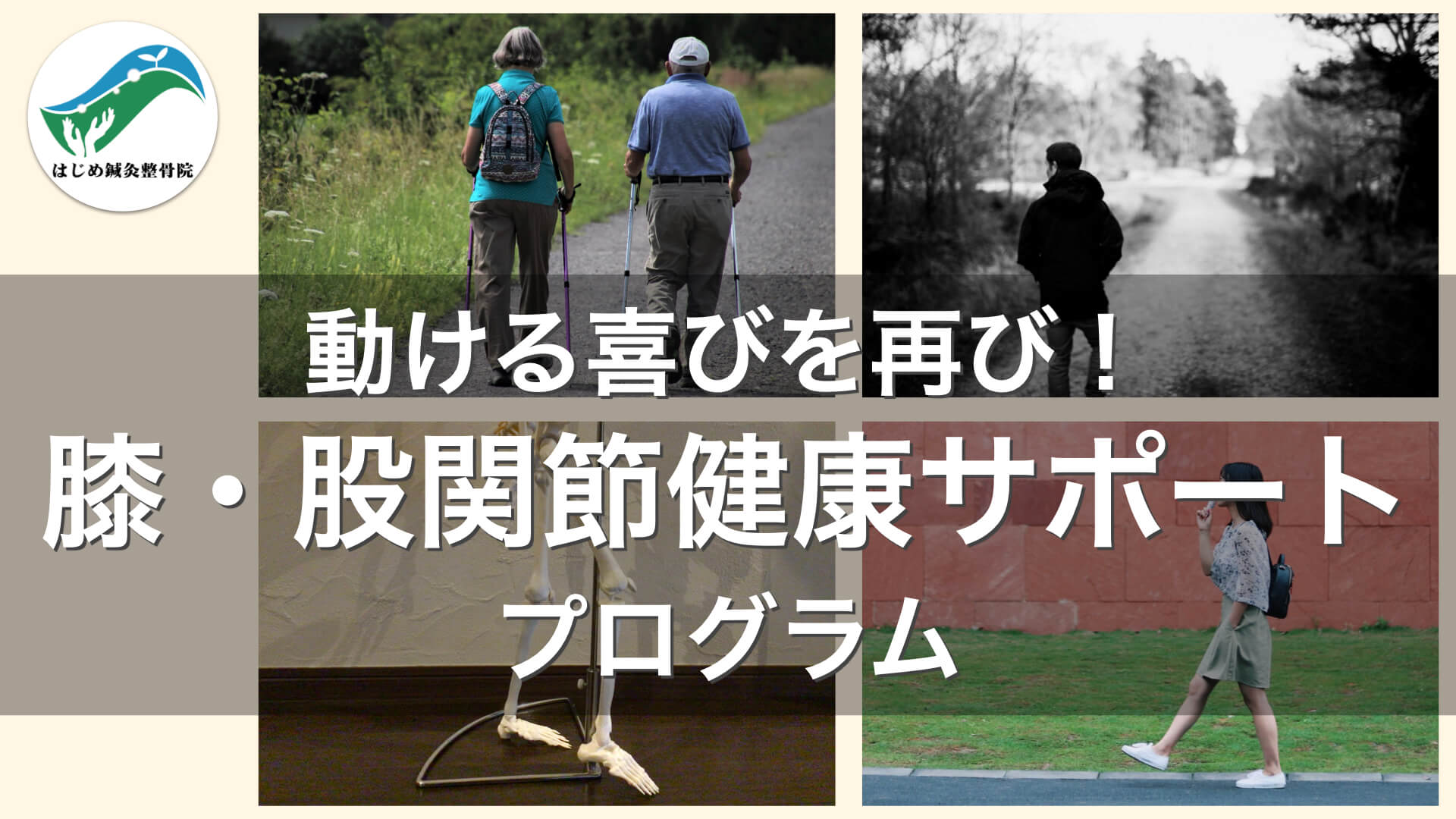 動ける喜びを再び!膝・股関節健康サポートプログラム
